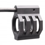 .750 Low Profile Micro "CAGED" Gas Block (USA) and Carbine Length Gas Tube - Assembled